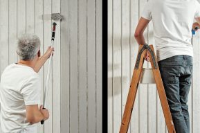 Måla huset på halva tiden