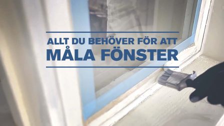 Måla fönster