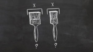 Penselskola - välj rätt pensel