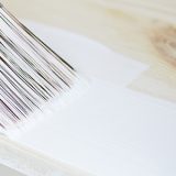 Platinum pro kort vinkelpensel borst med färg