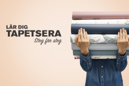 Lär dig tapetsera