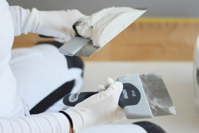 Bredspackla vägg med Anza - så gör du, steg för steg